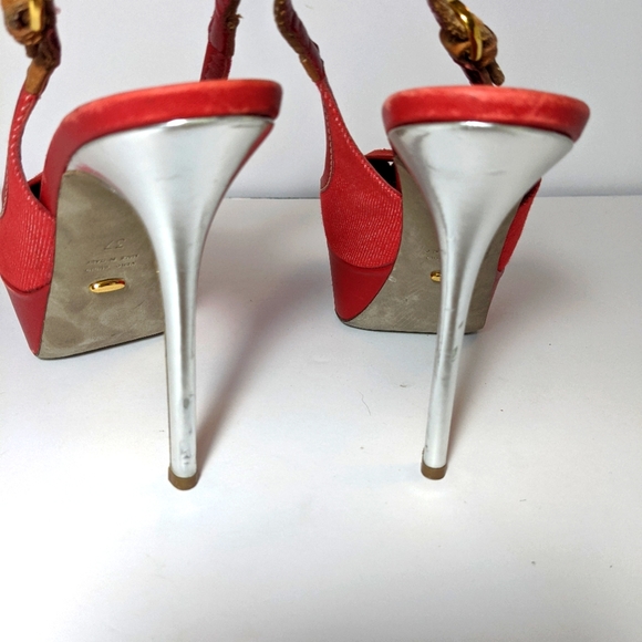 Sergio Rossi platform heels. Women's size 6.5 - Picture 6 of 11